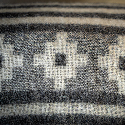 Alpaca Threadz Alpaca Wool Throw Blanket - Alpaca Design