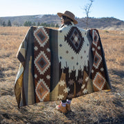 Andean Alpaca Wool Blanket - Mojave