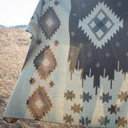 Andean Alpaca Wool Blanket - Mojave