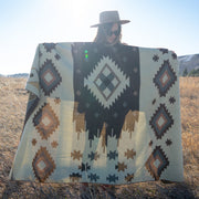 Andean Alpaca Wool Blanket - Mojave