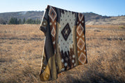 Andean Alpaca Wool Blanket - Mojave