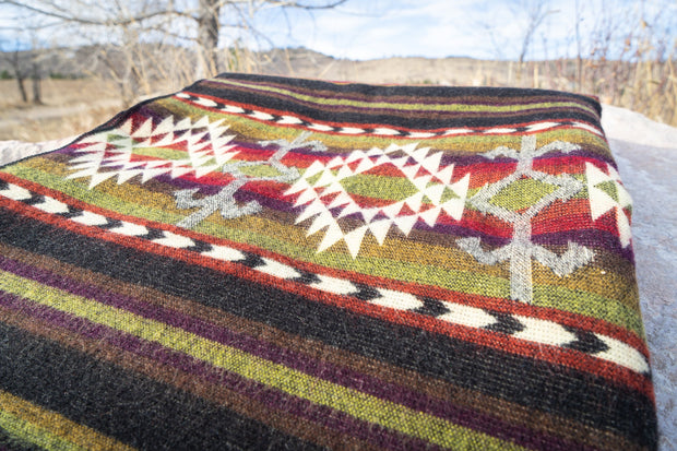 Alpaca Threadz Andean Alpaca Wool Blanket - Cactus