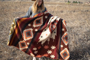 Alpaca Threadz Andean Alpaca Wool Blanket - Western