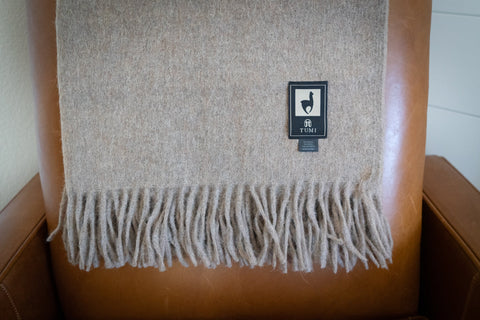 Alpaca Threadz Alpaca Wool Throw Blanket - Solid Colors