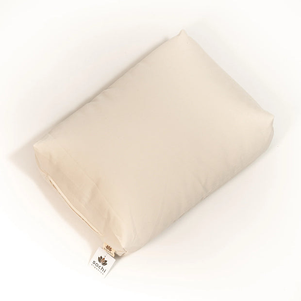 Sachi Rejuvenation Organic Millet and Eco-Wool Pillow - Natural Linens