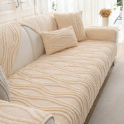 Slipcover KAS™ Winter Thickened Non-slip Blanket, Three-Dimensional Embossed Cotton Velvet Sofa Cover