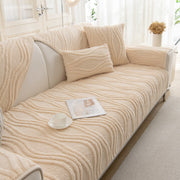 Slipcover KAS™ Winter Thickened Non-slip Blanket, Three-Dimensional Embossed Cotton Velvet Sofa Cover