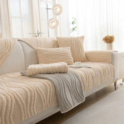 Slipcover KAS™ Winter Thickened Non-slip Blanket, Three-Dimensional Embossed Cotton Velvet Sofa Cover