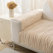Slipcover KAS™ Winter Thickened Non-slip Blanket, Three-Dimensional Embossed Cotton Velvet Sofa Cover
