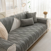 Slipcover KAS™ Winter Thickened Non-slip Blanket, Three-Dimensional Embossed Cotton Velvet Sofa Cover