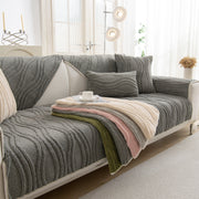 Slipcover KAS™ Winter Thickened Non-slip Blanket, Three-Dimensional Embossed Cotton Velvet Sofa Cover
