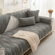 Slipcover KAS™ Winter Thickened Non-slip Blanket, Three-Dimensional Embossed Cotton Velvet Sofa Cover