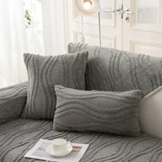 Slipcover KAS™ Winter Thickened Non-slip Blanket, Three-Dimensional Embossed Cotton Velvet Sofa Cover
