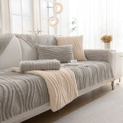 Slipcover KAS™ Winter Thickened Non-slip Blanket, Three-Dimensional Embossed Cotton Velvet Sofa Cover