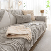 Slipcover KAS™ Winter Thickened Non-slip Blanket, Three-Dimensional Embossed Cotton Velvet Sofa Cover