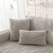 Slipcover KAS™ Winter Thickened Non-slip Blanket, Three-Dimensional Embossed Cotton Velvet Sofa Cover