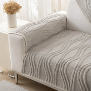 Slipcover KAS™ Winter Thickened Non-slip Blanket, Three-Dimensional Embossed Cotton Velvet Sofa Cover
