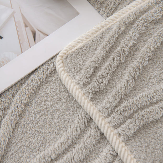 Slipcover KAS™ Winter Thickened Non-slip Blanket, Three-Dimensional Embossed Cotton Velvet Sofa Cover