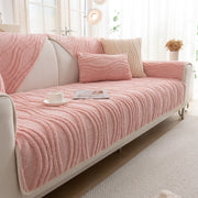 Slipcover KAS™ Winter Thickened Non-slip Blanket, Three-Dimensional Embossed Cotton Velvet Sofa Cover