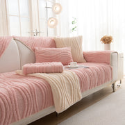 Slipcover KAS™ Winter Thickened Non-slip Blanket, Three-Dimensional Embossed Cotton Velvet Sofa Cover