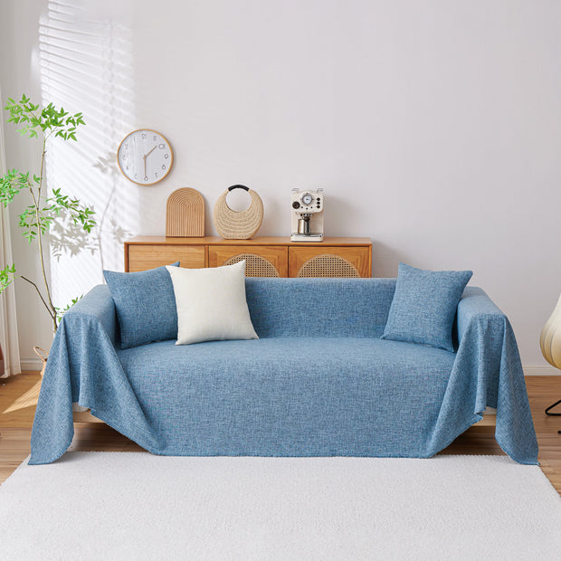 Slipcover KAS™ Sofa Slipcovers Cotton Sheet Blanket, Furniture Decor Pet Protector Stylish Throws for Sectional Couch