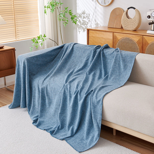 Slipcover KAS™ Sofa Slipcovers Cotton Sheet Blanket, Furniture Decor Pet Protector Stylish Throws for Sectional Couch