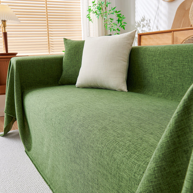 Slipcover KAS™ Sofa Slipcovers Cotton Sheet Blanket, Furniture Decor Pet Protector Stylish Throws for Sectional Couch