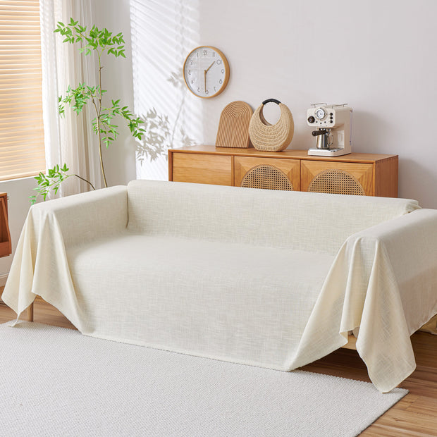 Slipcover KAS™ Sofa Slipcovers Cotton Sheet Blanket, Furniture Decor Pet Protector Stylish Throws for Sectional Couch