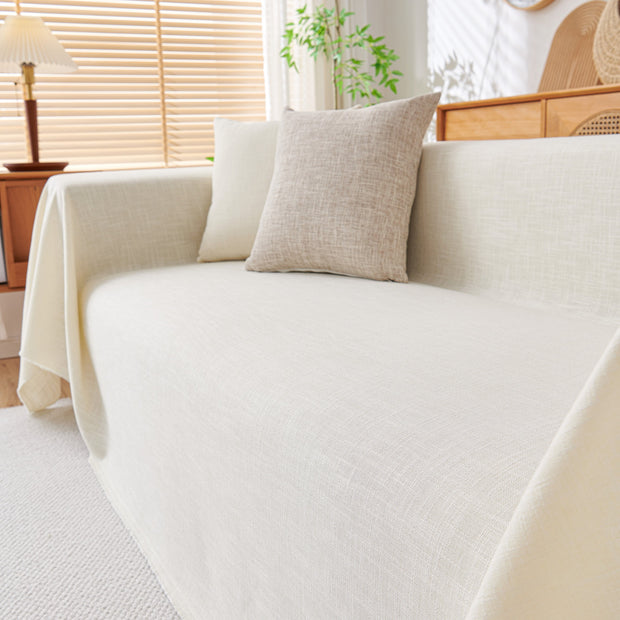 Slipcover KAS™ Sofa Slipcovers Cotton Sheet Blanket, Furniture Decor Pet Protector Stylish Throws for Sectional Couch