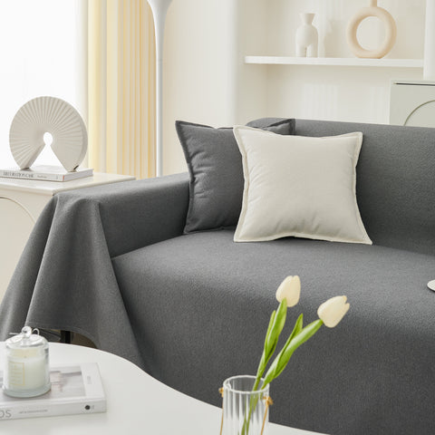 Slipcover KAS™ Extra Large Waterproof Non Slip Sofa Cover Blanket, Furniture Covers for Pets, Cozy Couch Protector