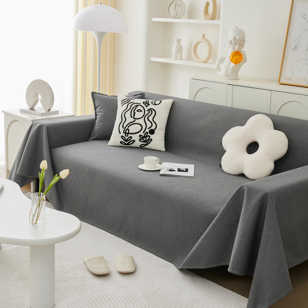 Slipcover KAS™ Extra Large Waterproof Non Slip Sofa Cover Blanket, Furniture Covers for Pets, Cozy Couch Protector