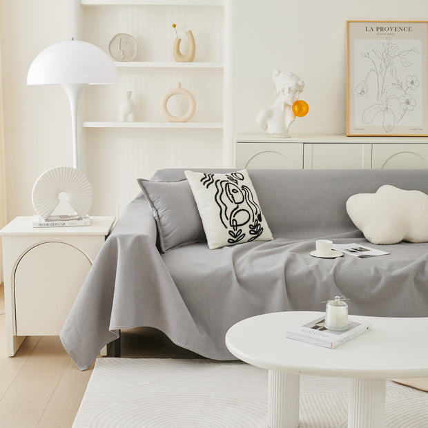 Slipcover KAS™ Extra Large Waterproof Non Slip Sofa Cover Blanket, Furniture Covers for Pets, Cozy Couch Protector