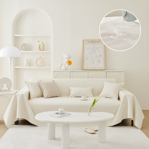 Slipcover KAS™ Extra Large Waterproof Non Slip Sofa Cover Blanket, Furniture Covers for Pets, Cozy Couch Protector