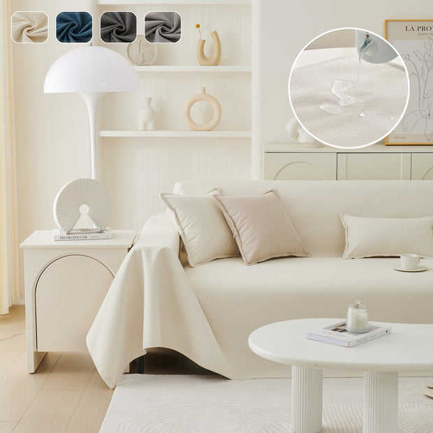 Slipcover KAS™ Extra Large Waterproof Non Slip Sofa Cover Blanket, Furniture Covers for Pets, Cozy Couch Protector