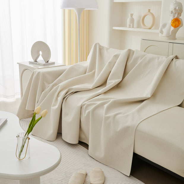 Slipcover KAS™ Extra Large Waterproof Non Slip Sofa Cover Blanket, Furniture Covers for Pets, Cozy Couch Protector