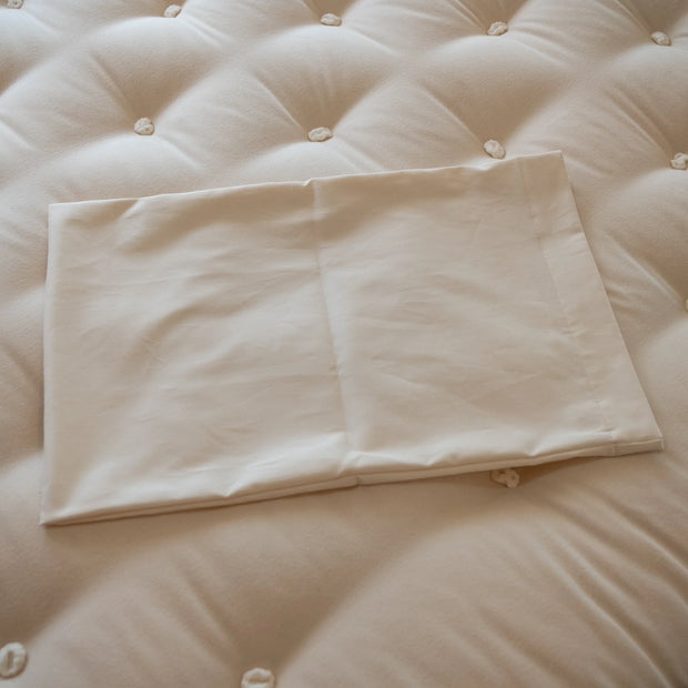 Sachi Rejuvenation Organic Millet and Eco-Wool Pillow - Natural Linens