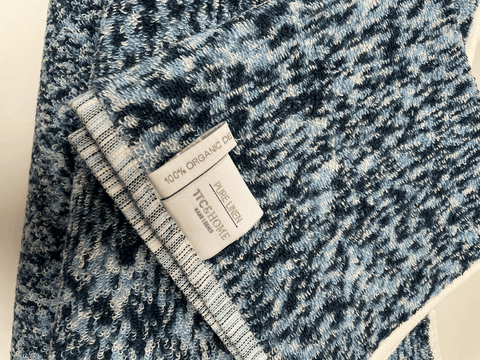 Turkish Towel Collection Denim Blue Linen/cotton II