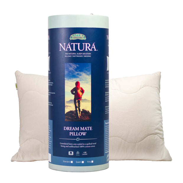 Natura Dream Mate Granulated Latex & Wool Pillow