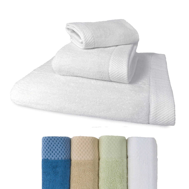 BedVoyage Luxury Viscose from Bamboo Cotton Towel Collection (3-Piece or 8-Piece) - Natural Linens