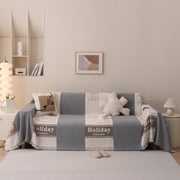 Slipcover KAS™ Luxury Cozy Cotton Sofa Blanket Cover Furniture Slipcovers for Most Shape Sofas