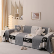 Slipcover KAS™ Luxury Cozy Cotton Sofa Blanket Cover Furniture Slipcovers for Most Shape Sofas