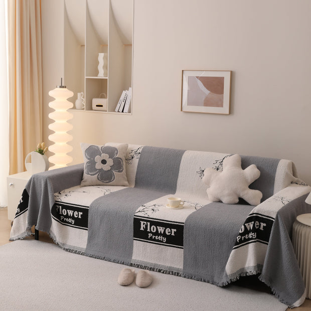 Slipcover KAS™ Luxury Cozy Cotton Sofa Blanket Cover Furniture Slipcovers for Most Shape Sofas