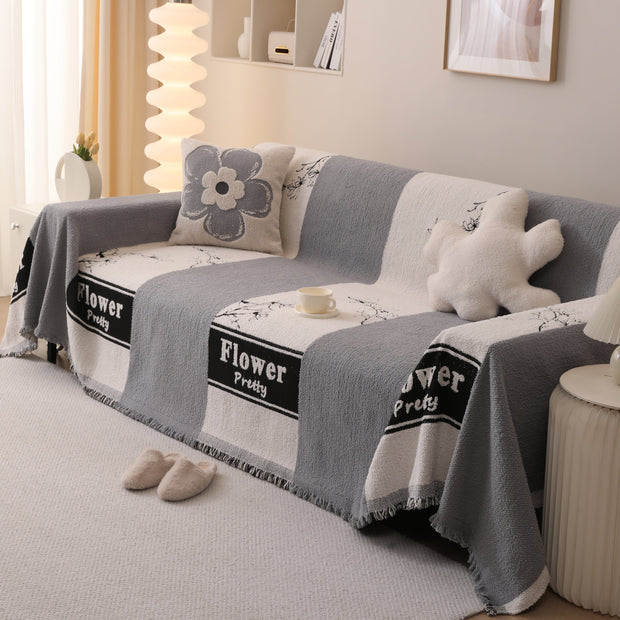 Slipcover KAS™ Luxury Cozy Cotton Sofa Blanket Cover Furniture Slipcovers for Most Shape Sofas