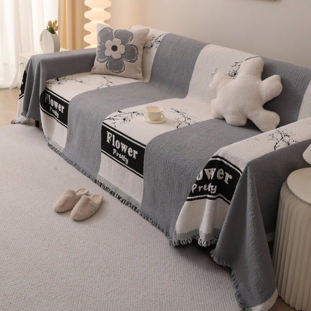 Slipcover KAS™ Luxury Cozy Cotton Sofa Blanket Cover Furniture Slipcovers for Most Shape Sofas