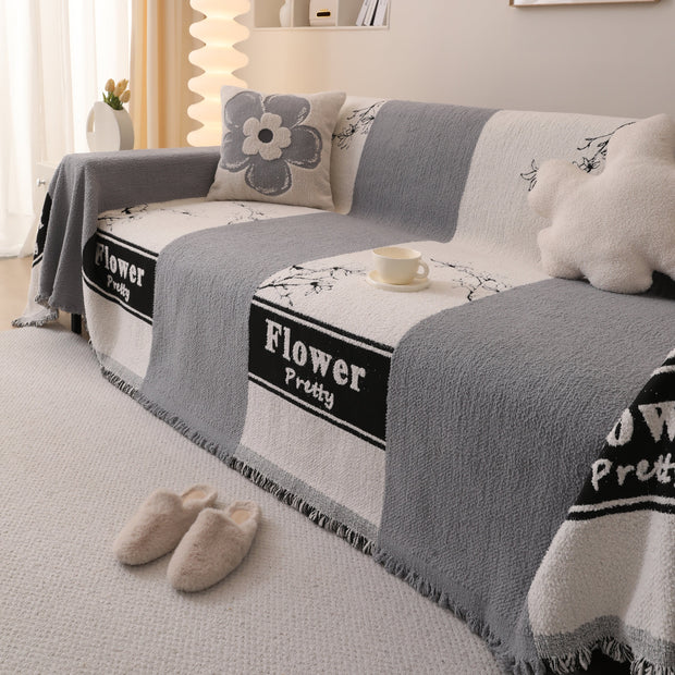 Slipcover KAS™ Luxury Cozy Cotton Sofa Blanket Cover Furniture Slipcovers for Most Shape Sofas