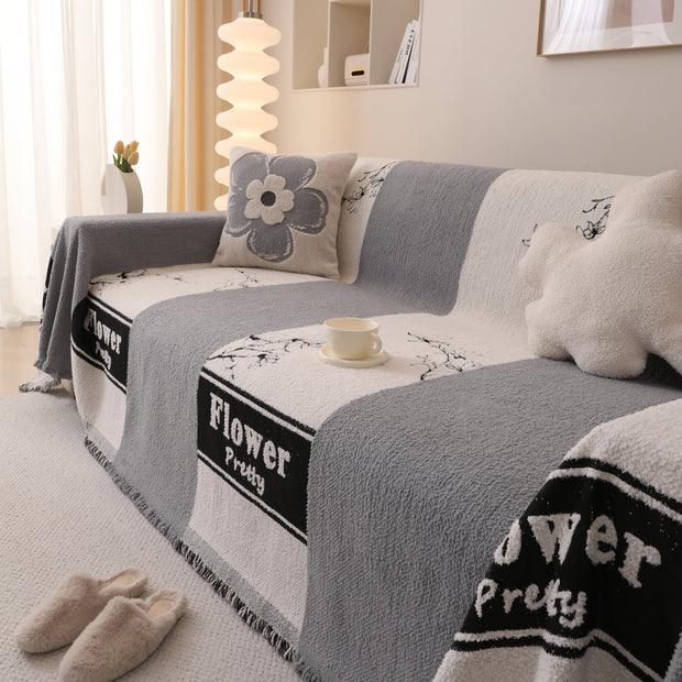 Slipcover KAS™ Luxury Cozy Cotton Sofa Blanket Cover Furniture Slipcovers for Most Shape Sofas