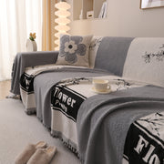 Slipcover KAS™ Luxury Cozy Cotton Sofa Blanket Cover Furniture Slipcovers for Most Shape Sofas