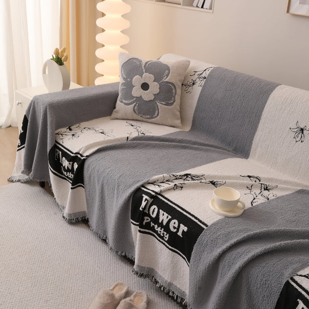 Slipcover KAS™ Luxury Cozy Cotton Sofa Blanket Cover Furniture Slipcovers for Most Shape Sofas