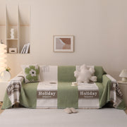 Slipcover KAS™ Luxury Cozy Cotton Sofa Blanket Cover Furniture Slipcovers for Most Shape Sofas