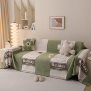 Slipcover KAS™ Luxury Cozy Cotton Sofa Blanket Cover Furniture Slipcovers for Most Shape Sofas